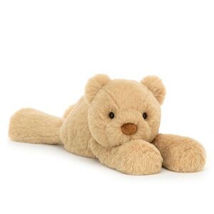 Jellycat Smudge Bear Medium Plush Tan Teddy Bear NWT Sold Out Online!